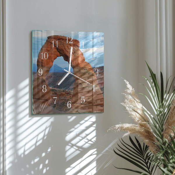 Square wall clock Grand Canyon