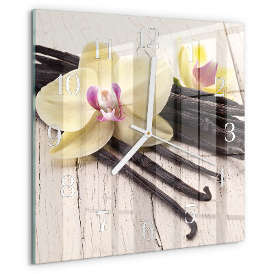 Square wall clock Vanilla