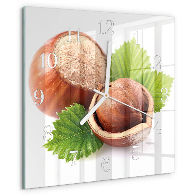 Square wall clock Sand Stones