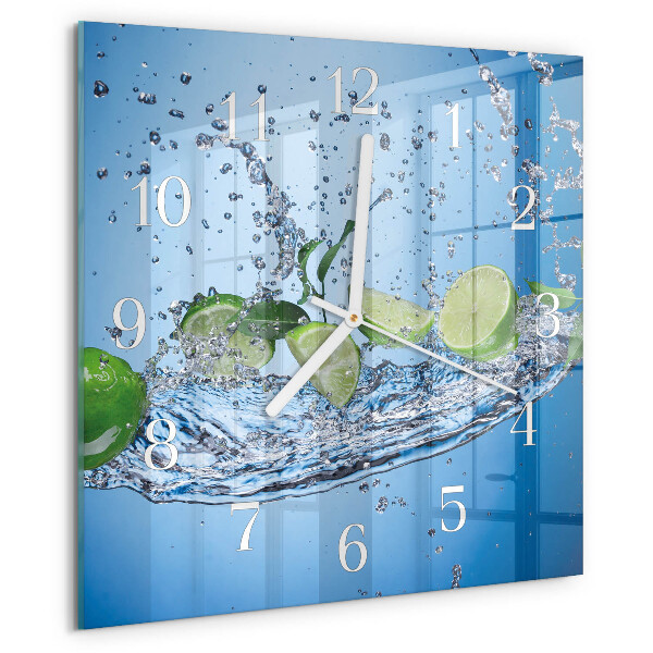 Square wall clock Limes