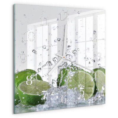 Square wall clock Limes