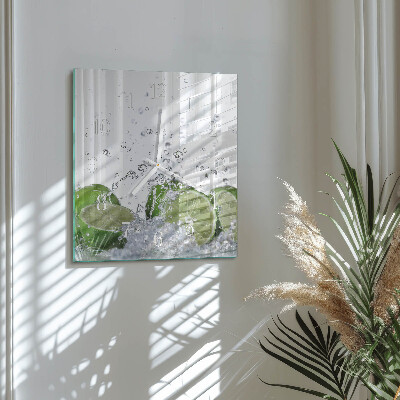 Square wall clock Limes