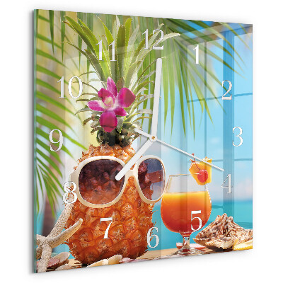 Square wall clock Holidays