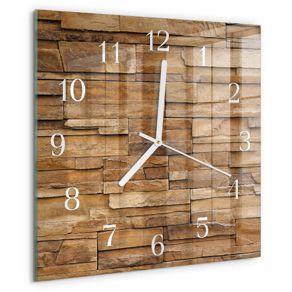 Square wall clock Clinker