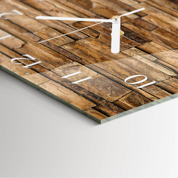 Square wall clock Clinker