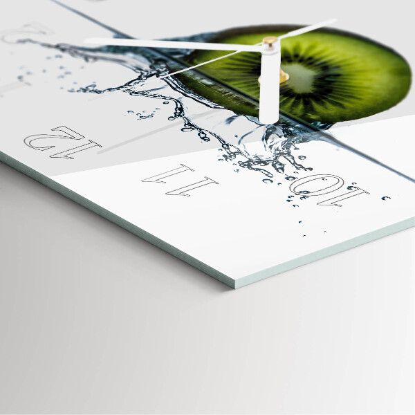 Square wall clock Kiwi