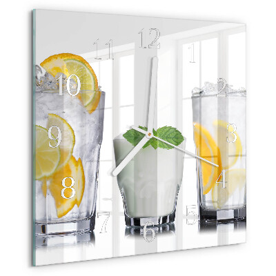Square wall clock Citric