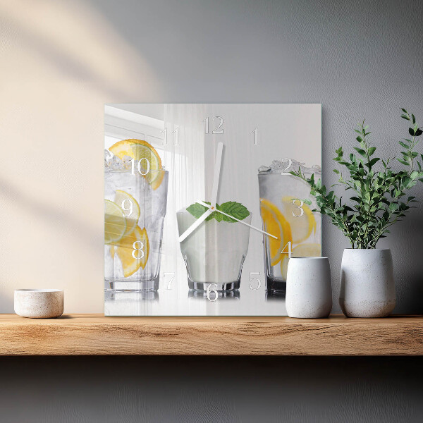 Square wall clock Citric