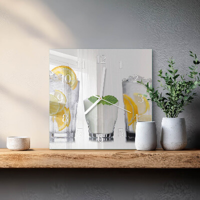 Square wall clock Citric