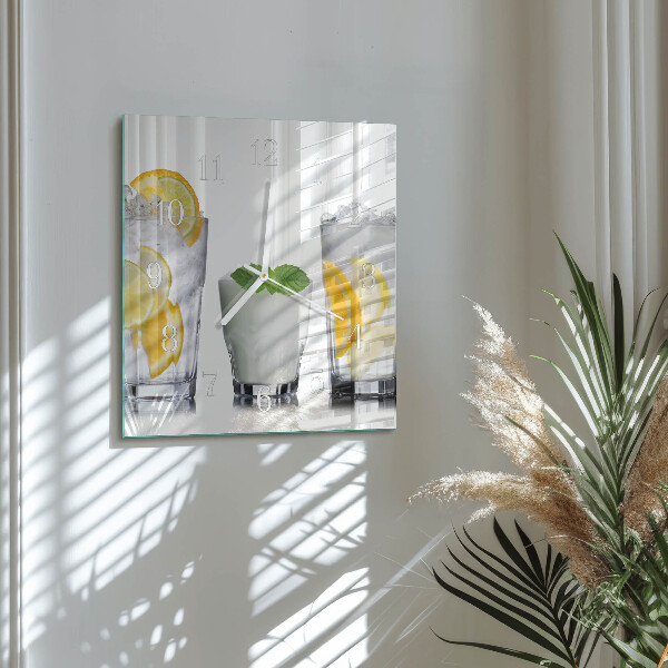 Square wall clock Citric