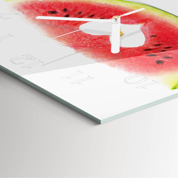 Square wall clock Watermelon