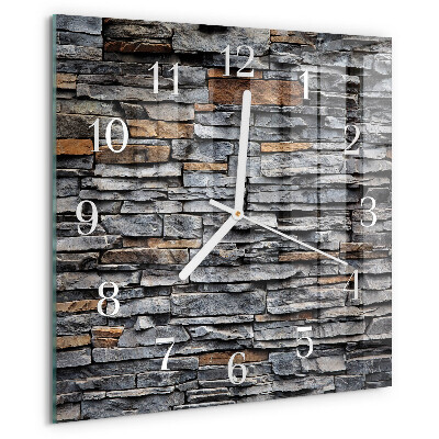 Square wall clock Clinker