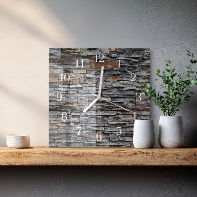 Square wall clock Clinker