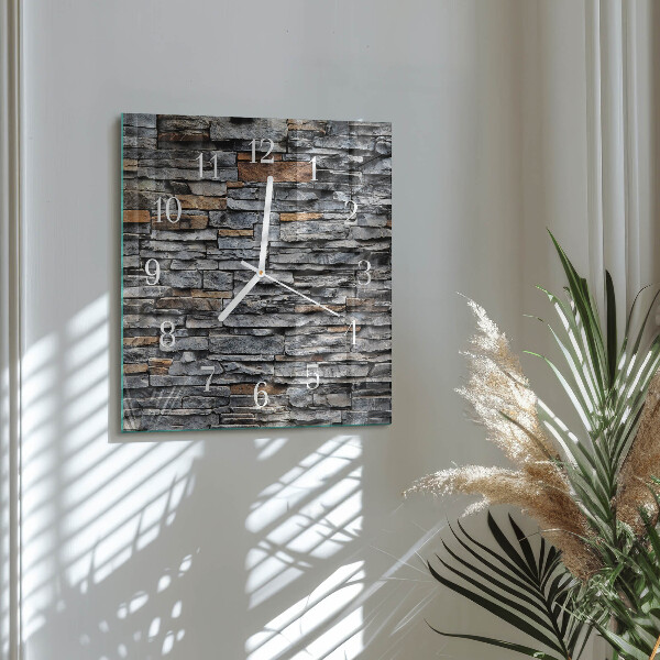 Square wall clock Clinker