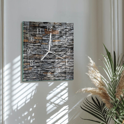 Square wall clock Clinker