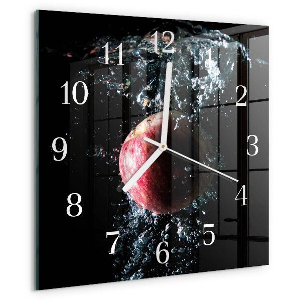 Square wall clock Apple