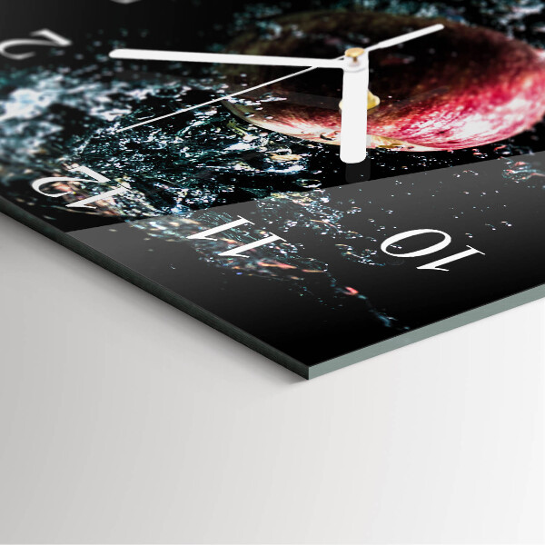 Square wall clock Apple