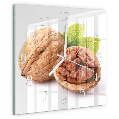Square wall clock Nut