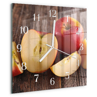 Square wall clock Apple