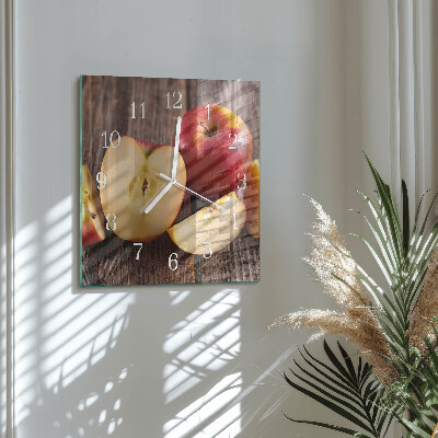 Square wall clock Apple