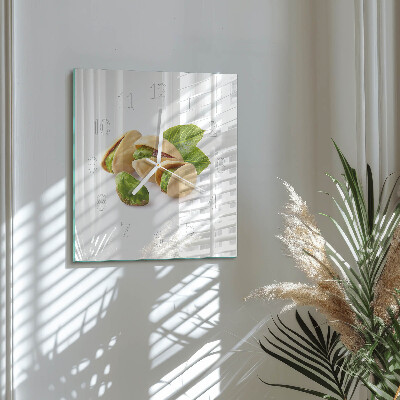 Square wall clock Nuts