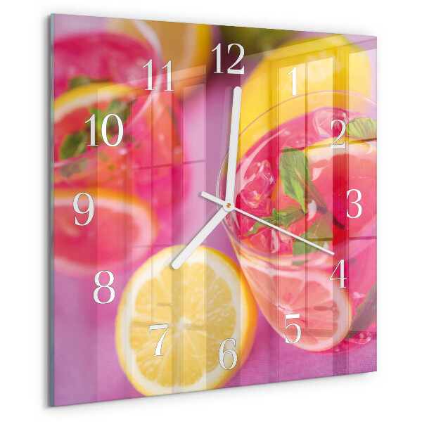 Square wall clock Citric