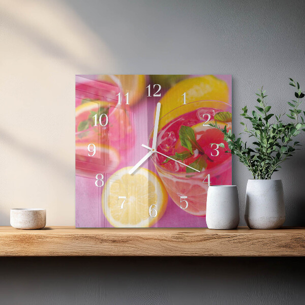 Square wall clock Citric