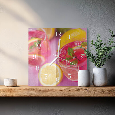 Square wall clock Citric