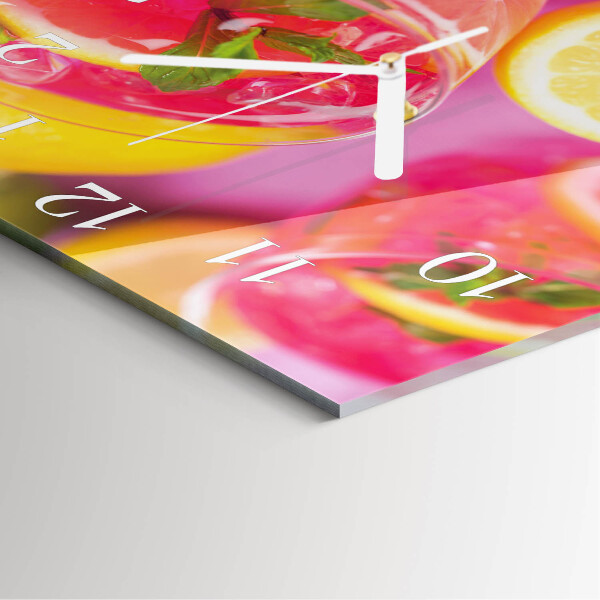 Square wall clock Citric