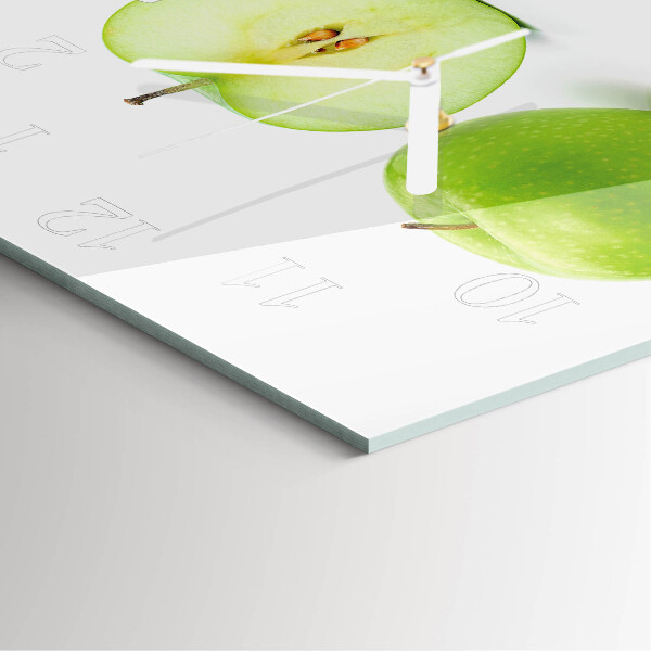 Square wall clock Apple