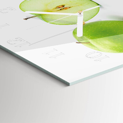 Square wall clock Apple