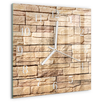 Square wall clock Clinker