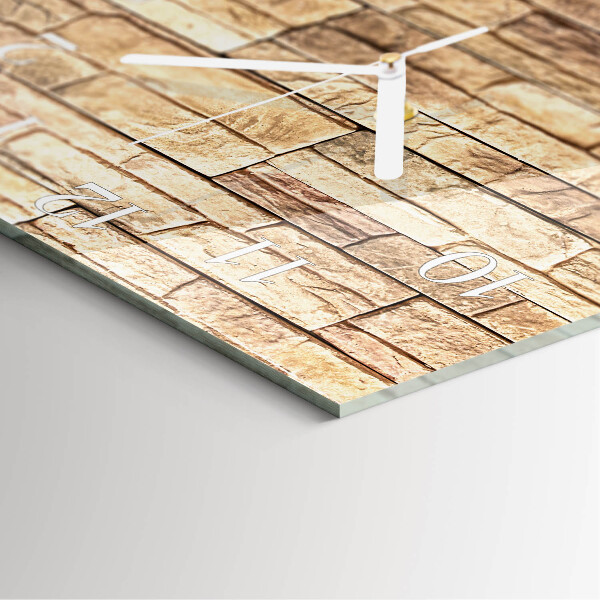 Square wall clock Clinker