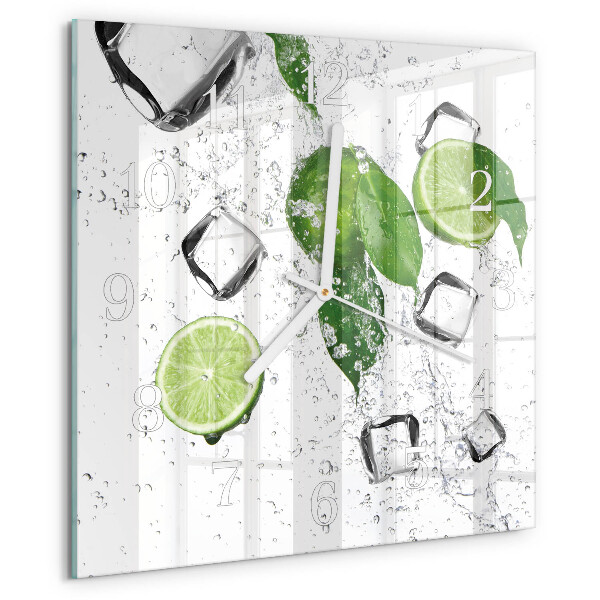 Square wall clock Limes