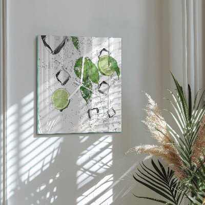Square wall clock Limes