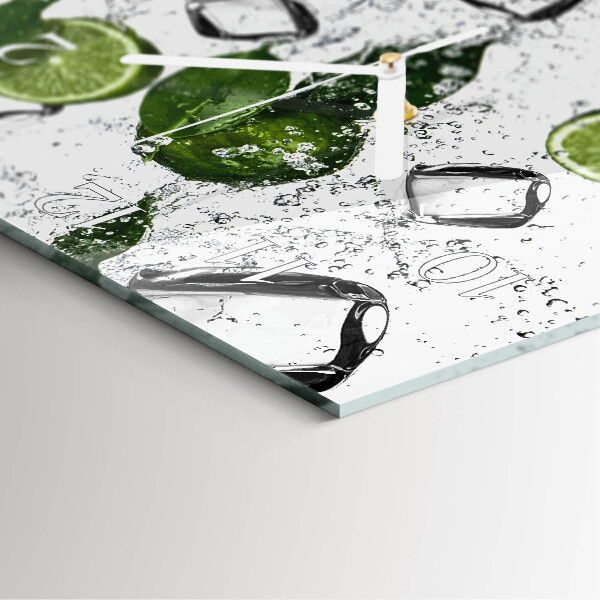 Square wall clock Limes