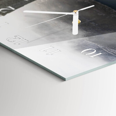 Square wall clock Abyss