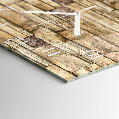 Square wall clock Wall