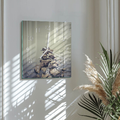 Square wall clock Riverbank