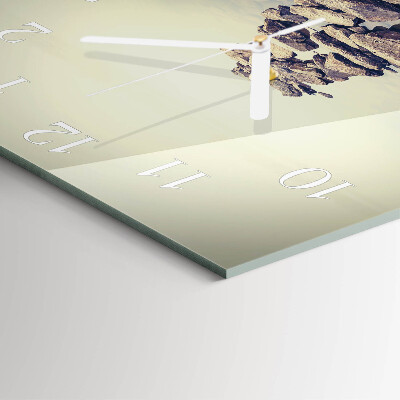 Square wall clock Riverbank