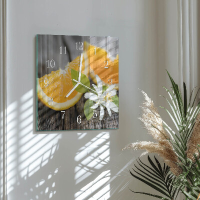 Square wall clock Citric