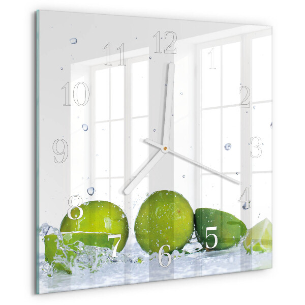 Square wall clock Limes