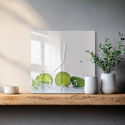 Square wall clock Limes