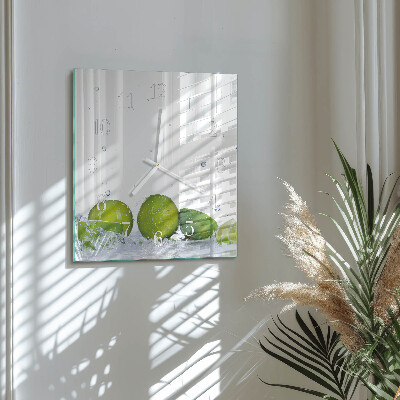 Square wall clock Limes