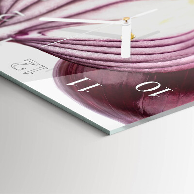 Square wall clock Onion