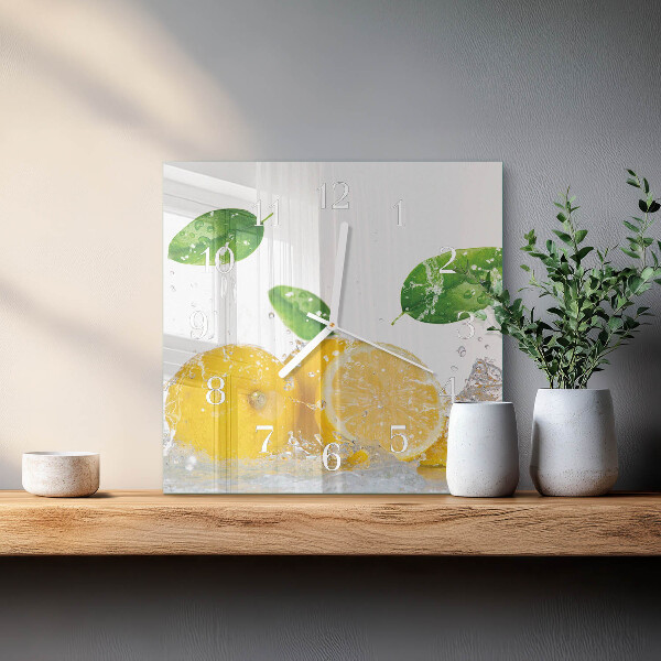 Square wall clock Citric