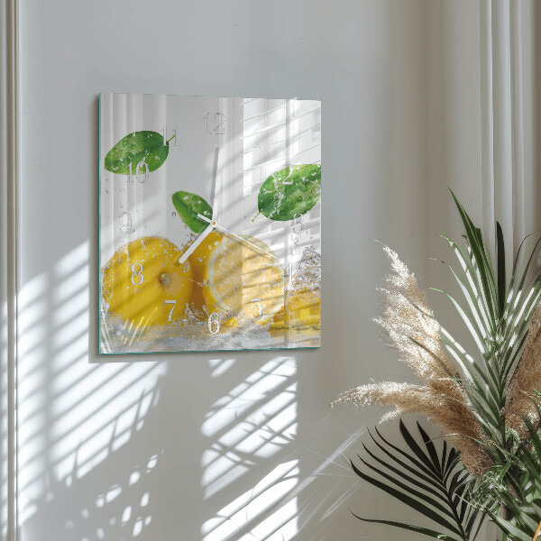 Square wall clock Citric