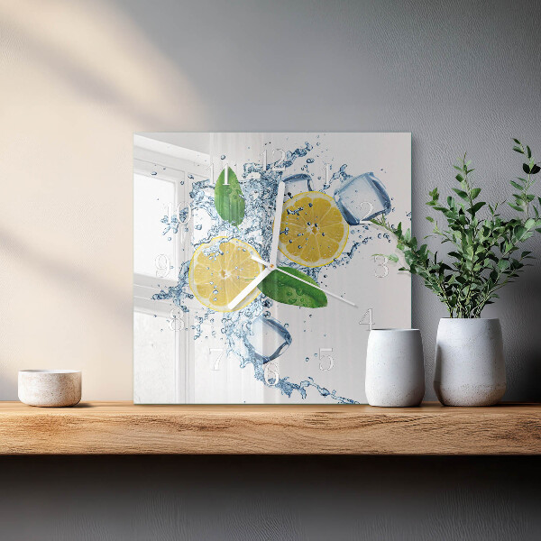 Square wall clock Citric