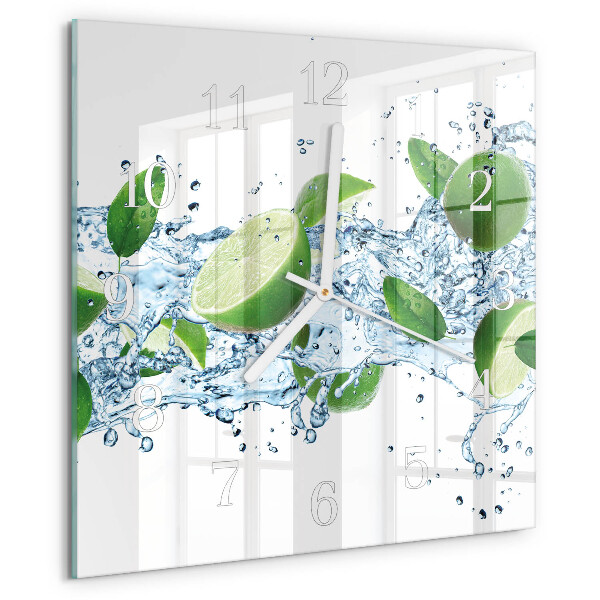Square wall clock Limes