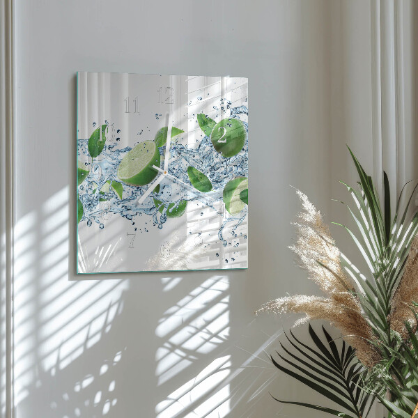 Square wall clock Limes